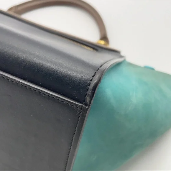 Celine Tricolor Trapeze Bag - Picture 9 of 16